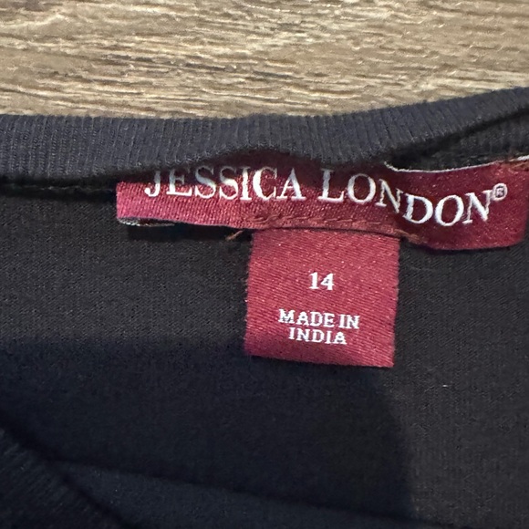 Jessica London Uptown Refined Tee Size 14 - Picture 2 of 3